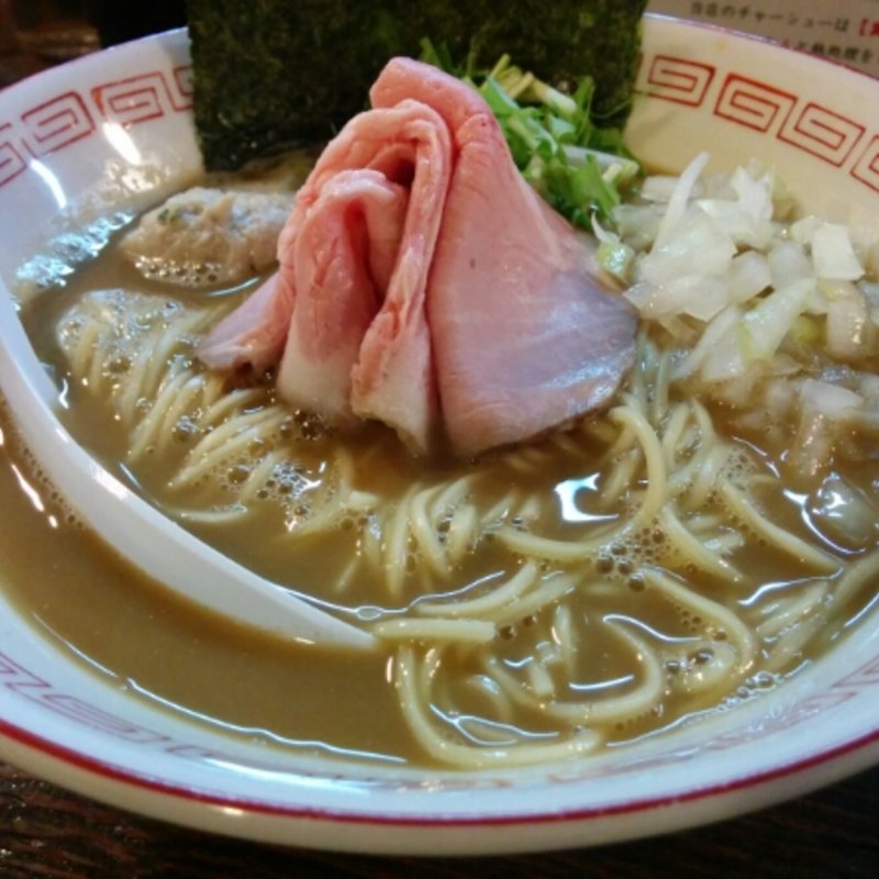 鶏白湯煮干しラーメン(らぁめん小池)