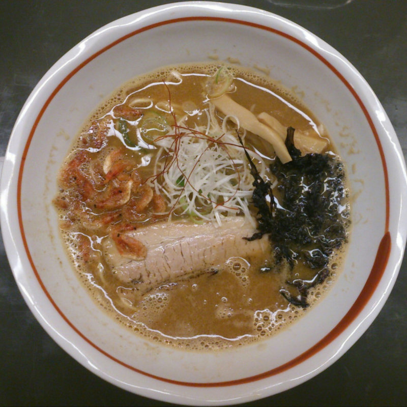 海老味噌　らぁ麺(らぁめん登里勝 )
