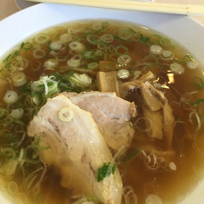 手打ち醤油ラーメン大盛り(らぁ麺 夢のや 連取店 )