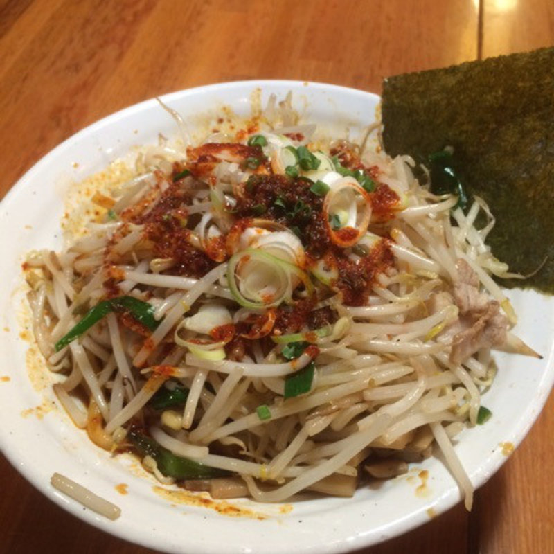 油そば しょうゆ 大盛(燕返し)