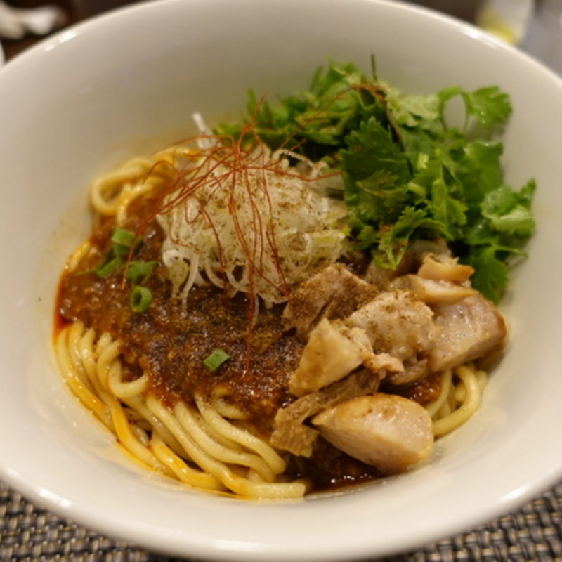 麻婆混ぜそば泊値入り(らぁ麺やまぐち辣式 本店)