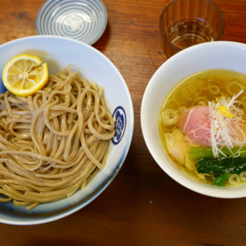 塩つけ麺(らぁ麺屋 飯田商店)