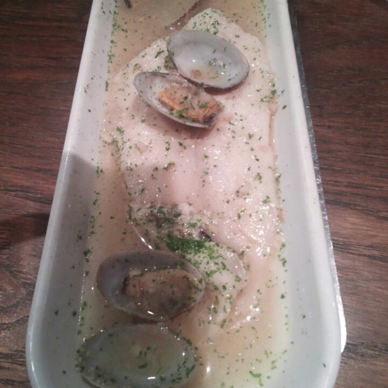 舌平目のアクアパッツァ(ライオン堂)