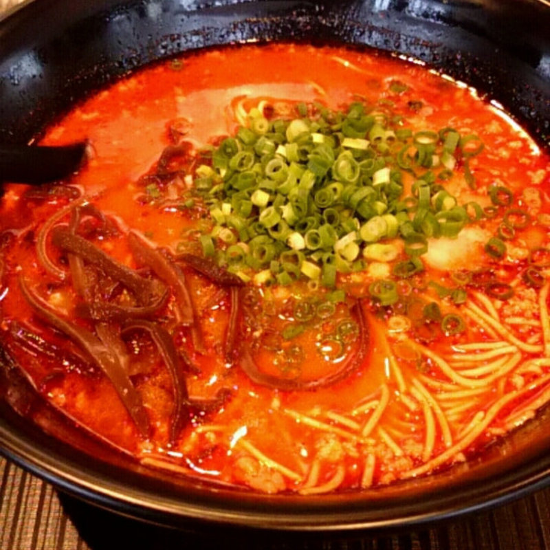 赤香味ラーメン(らうめん侍)