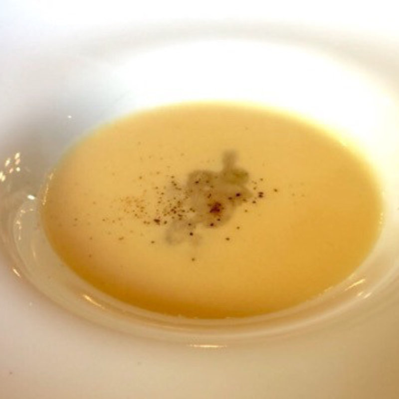 兵庫県産サツマイモのポタージュ(レストラン ラ・シュミネ)