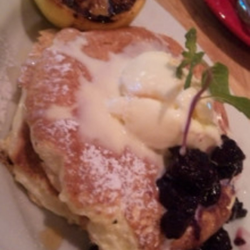 季節のパンケーキ　ブルーベリー(LATTE GRAPHIC 町田店)