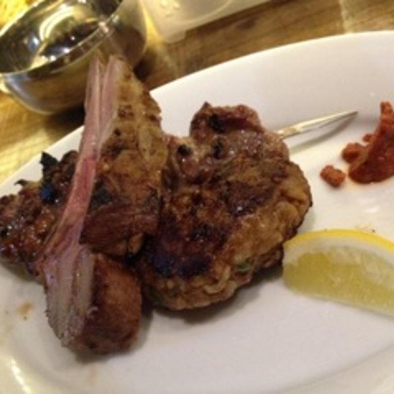 ミートプレート(ラム&パクチー Salad days)