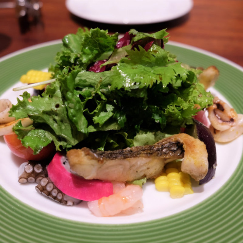 海の幸のサラダ(ランデヴー・デ・ザミ)