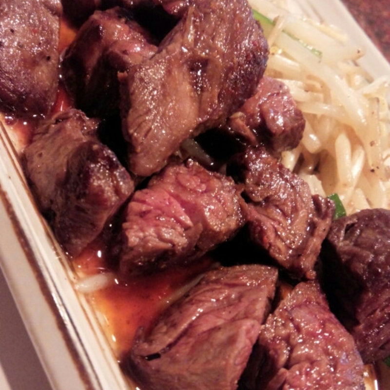 サイコロステーキランチ120g(リオ )