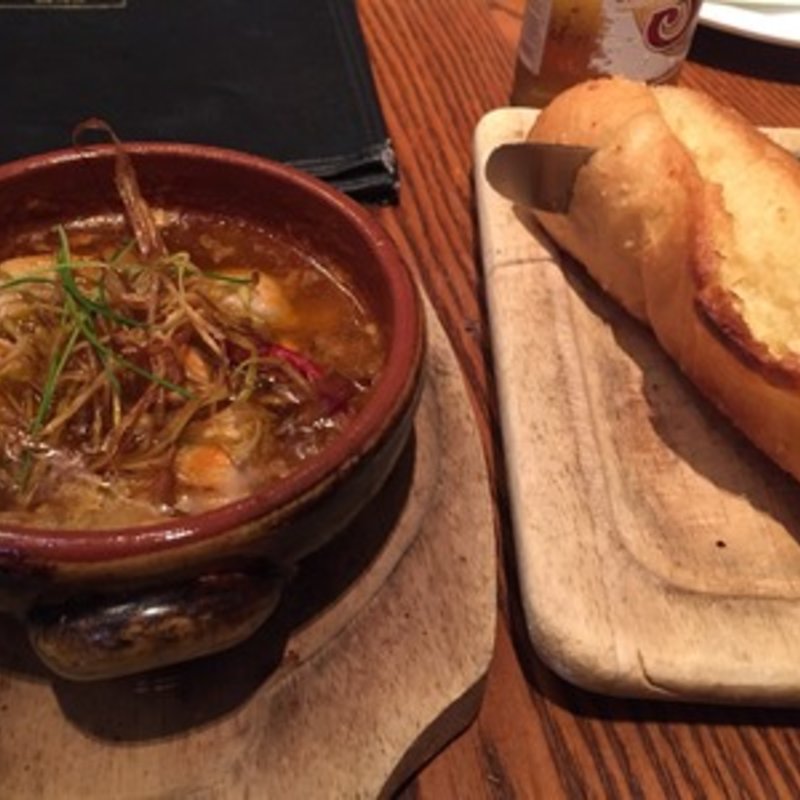 牡蠣のアヒージョ(RIGOLETTO WINE AND BAR)