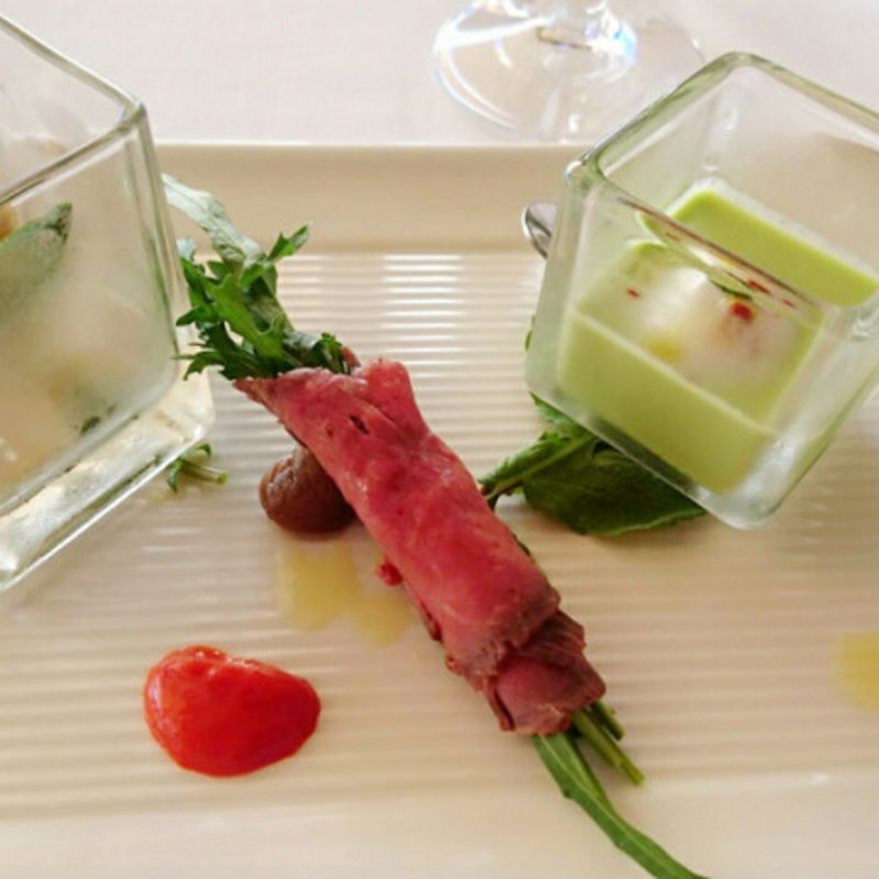 前菜(ピッツァ アマルフィイ)