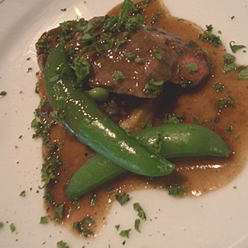 牛肉のソテー　5年もののバルサミコソース(リストランテ ビス)