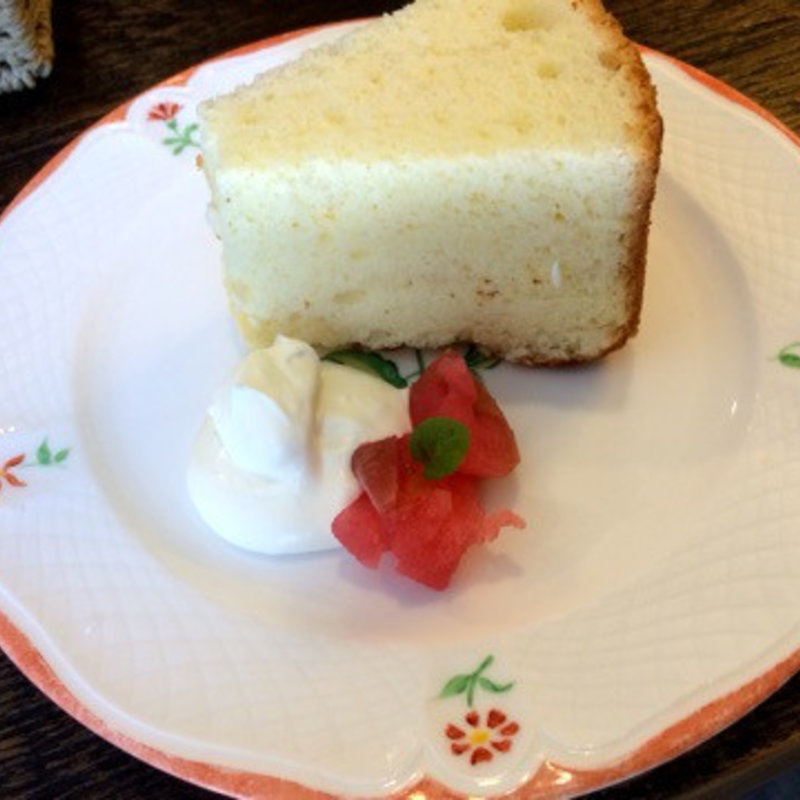 シフォンケーキ(リバーカフェ)