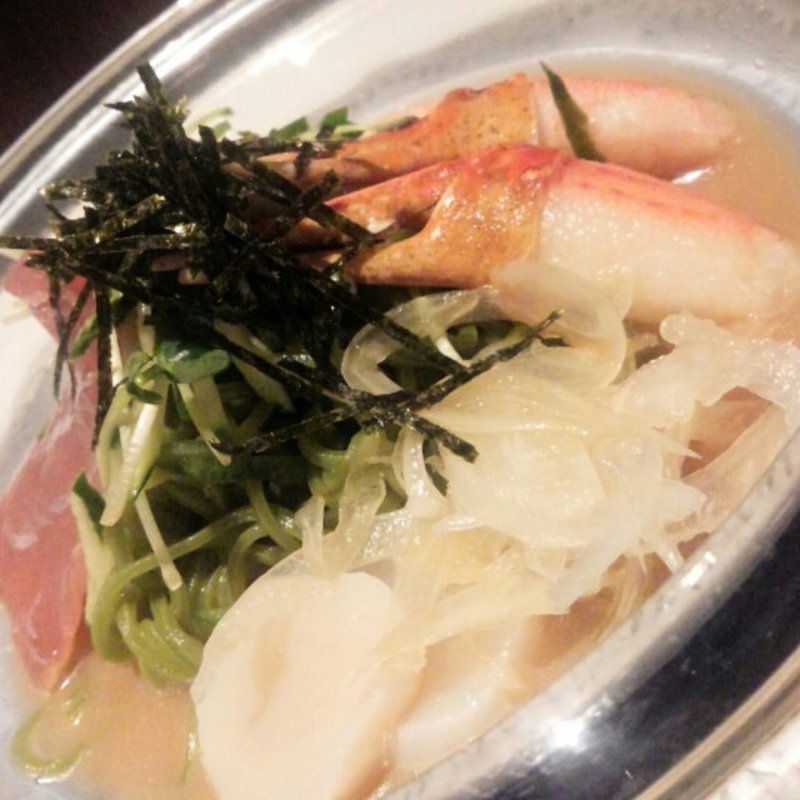 海の幸の茶そばサラダ　Ｓサイズ(オールデイダイニング リモネ)