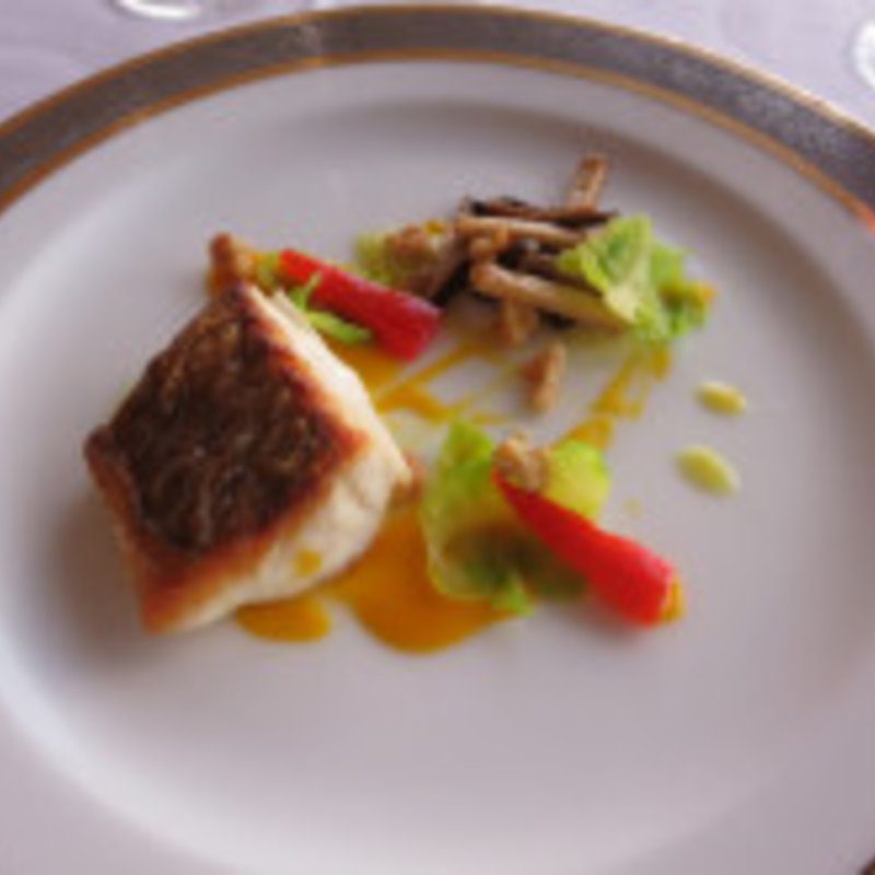 おすすめ魚料理(フレンチレストラン ル シエール)