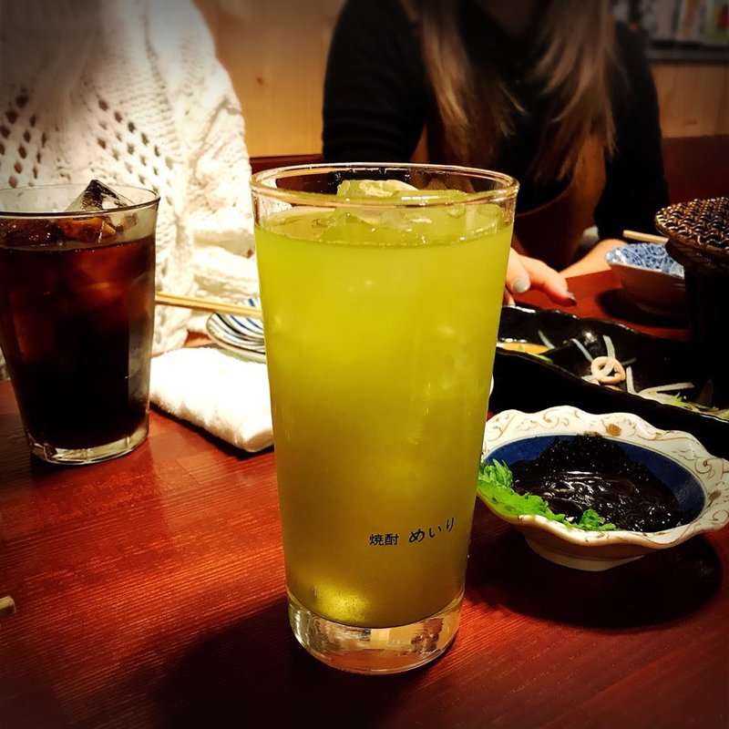 究極の緑ハイ(鍋焼ぼうず)