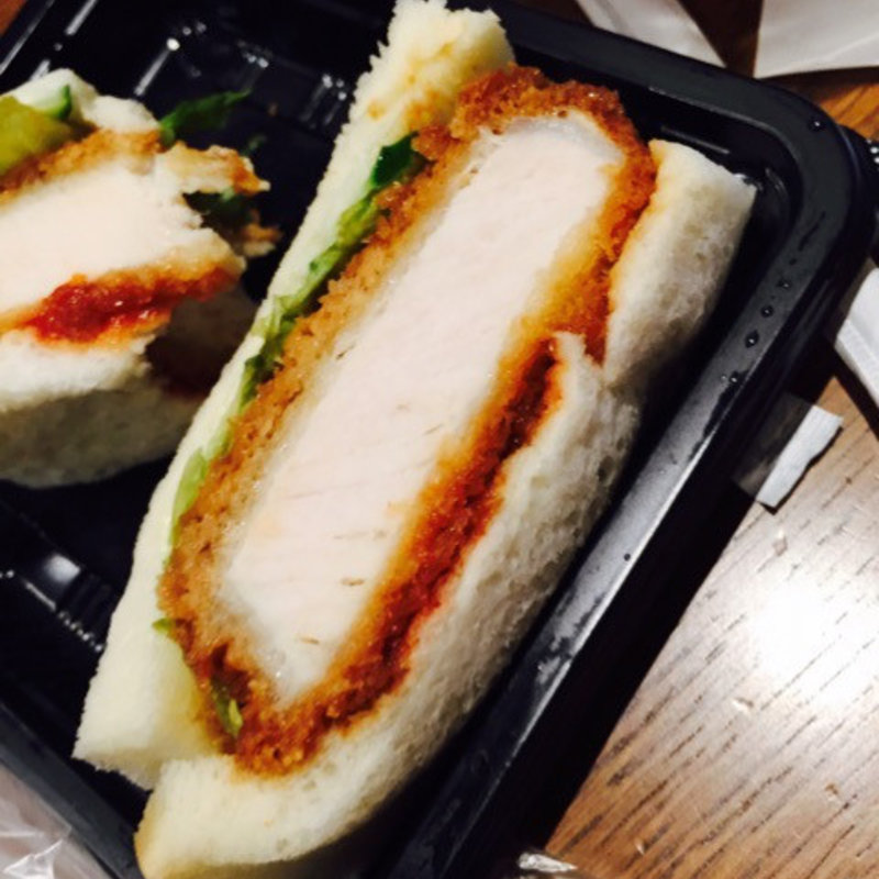 とんかつサンド(赤福茶屋ジェイアール名古屋高島屋店)