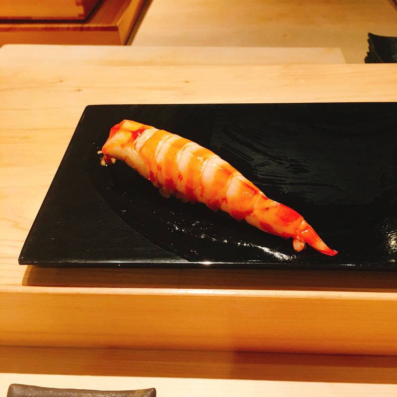 車海老の握り(SUSHI ますなが)