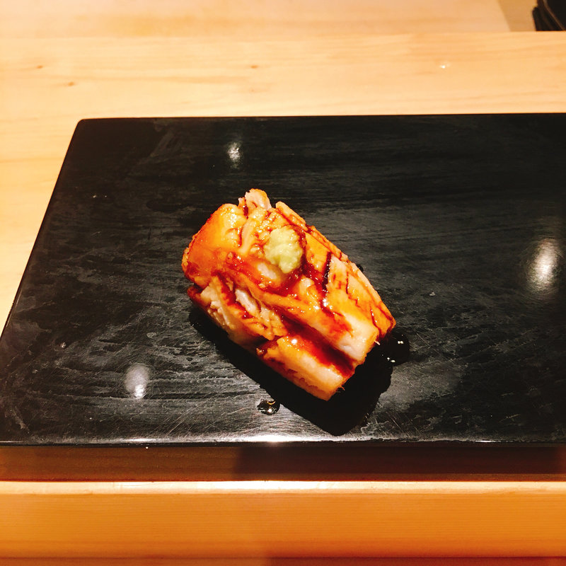 穴子の握り(SUSHI ますなが)