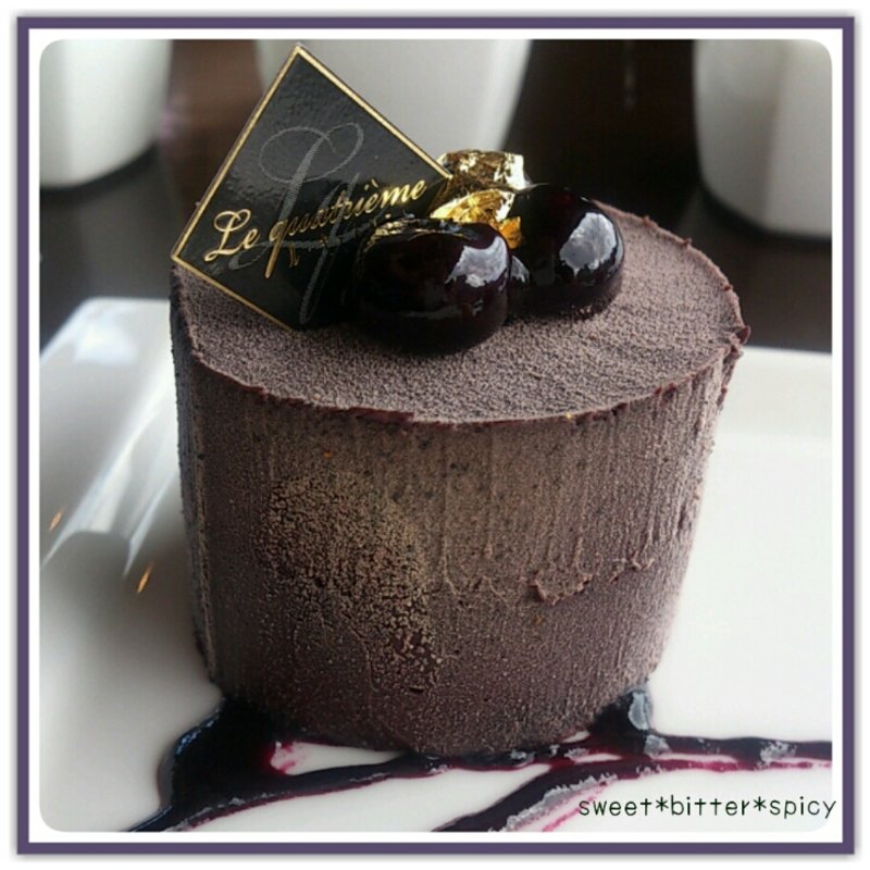 ブルーベリーのムース(ル・キャトリエム 運河通り店)