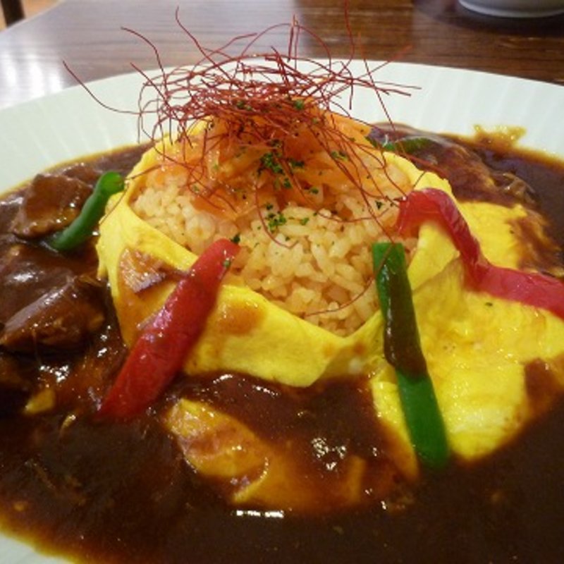 星の火山オムライスシチュー(ル・プチ・プランス （Le Petit Prince）)