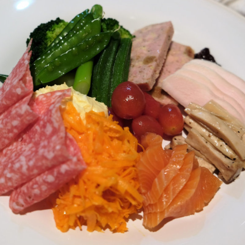 前菜の盛り合わせ(ルール ブルー （L’HEURE BLEUE）)