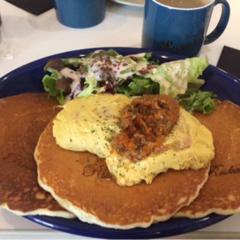 オムレツパンケーキ(ルサ ルカ 東京自由が丘店)