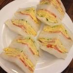 ハム卵サンド(ルポーゼすぎ)