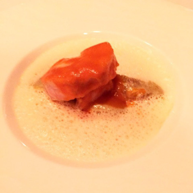 メインのお魚料理(フライングトマトカフェ )