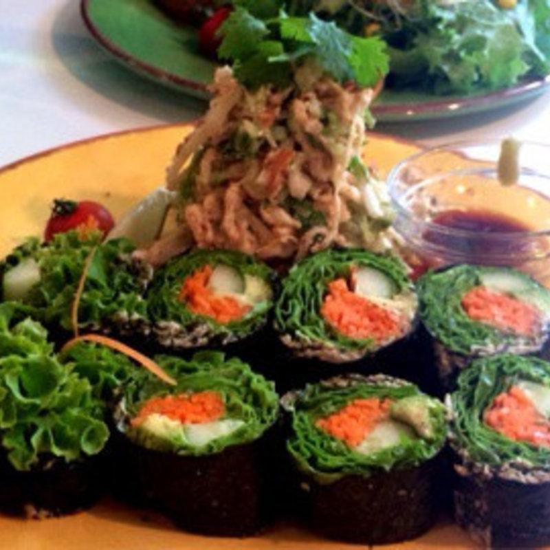 ローフードランチプレートA(レインボー・ローフード )