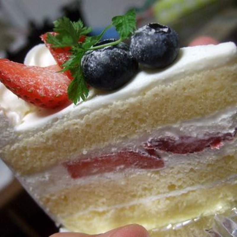 苺のショートケーキ(ケーキの店レジャン)