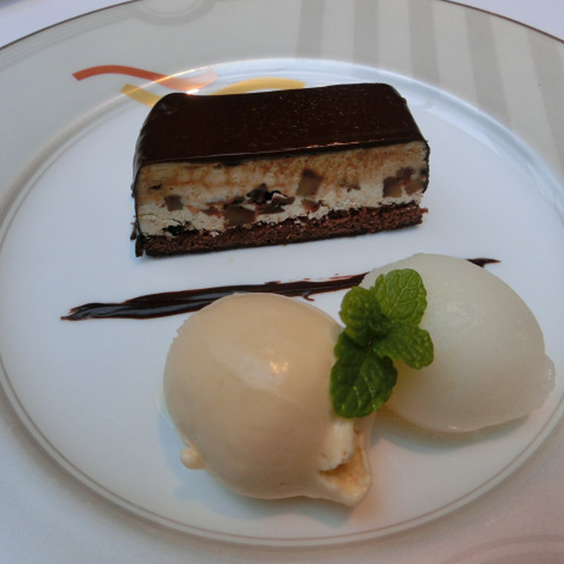 栗のケーキ(Restaurant ALADDIN (レストランアラジン)フランス料理)