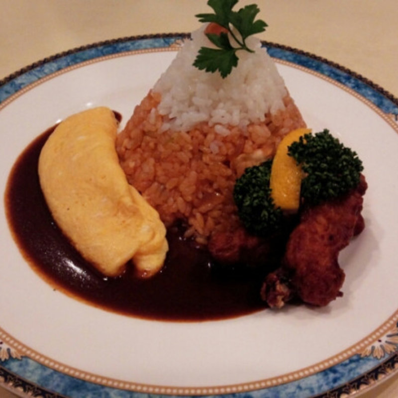 富士山ｵﾑﾗｲｽ(レストラン スコット )