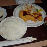 チキンカツ定食(レストラン　すわ )