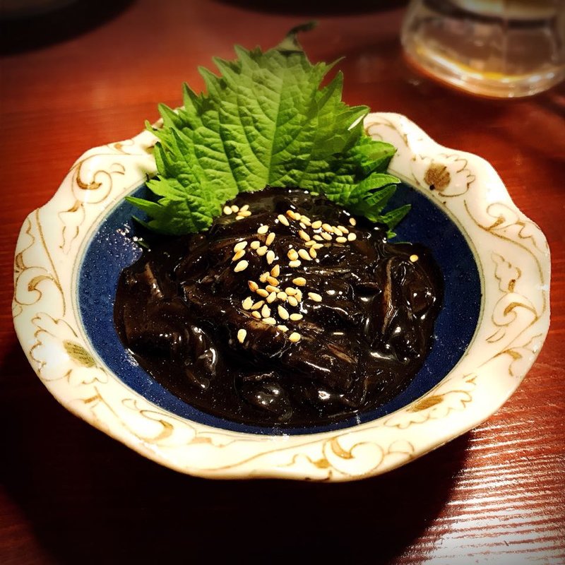 いかの黒造り(鍋焼ぼうず)