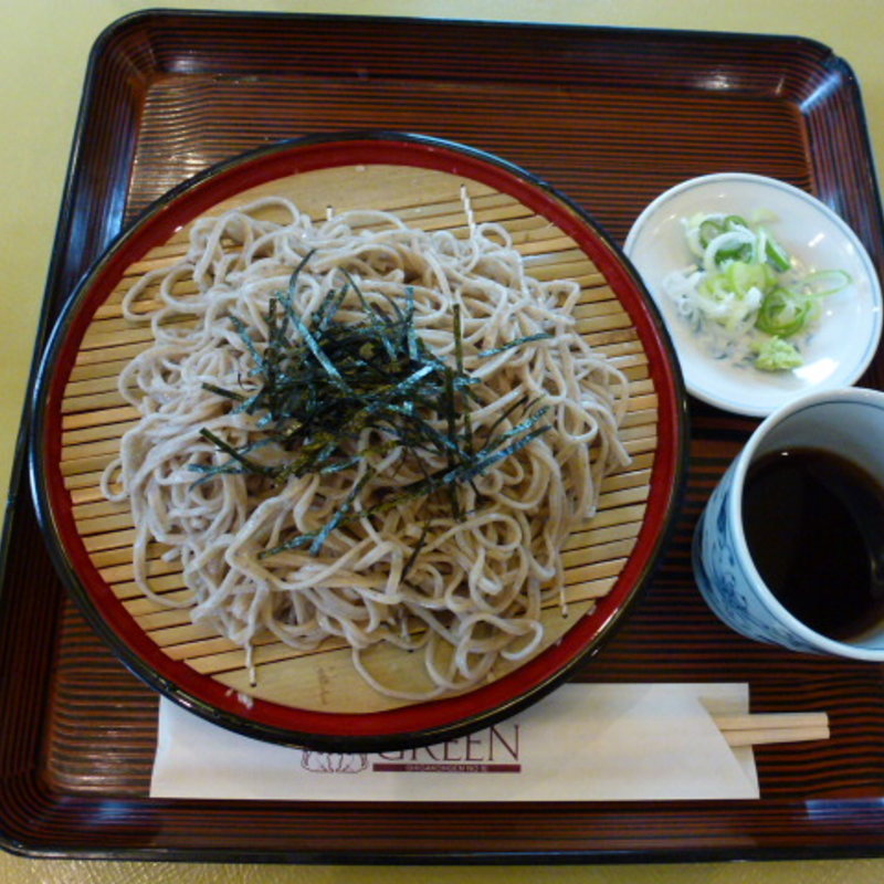 ざる蕎麦(レストラングリーン)