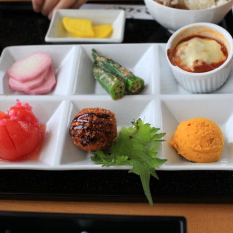 野菜畑ランチ(レストランこざくら （農産物直売所「野市里（のいちご）」）)