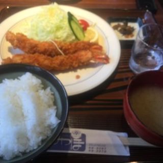 海老フライ定食(レストランみつほ )