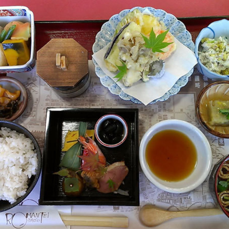 栗ご飯膳(喫茶レストランろまんてい)