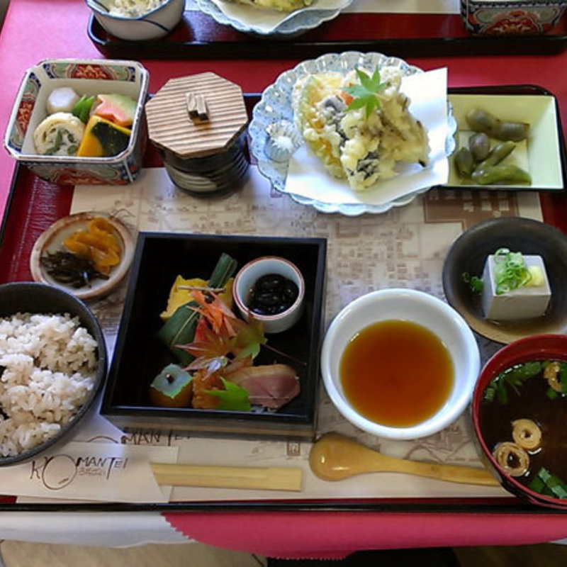 黒豆ご飯膳(喫茶レストランろまんてい)