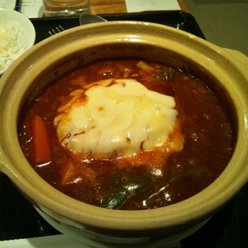 土鍋ハンバーグ(レストラン 八白)