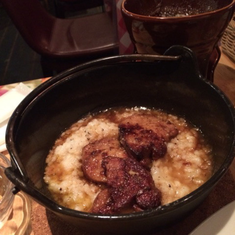 フォアグラリゾット(れもんや)