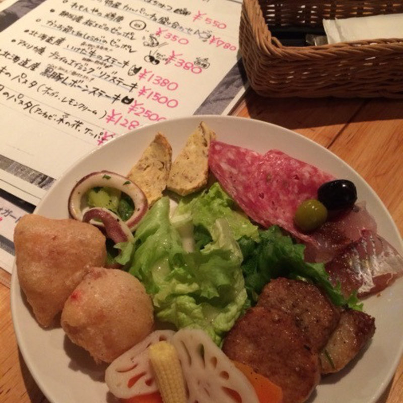 前菜盛り合わせ(れもんや)