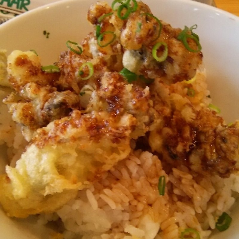カキ天丼(ロ・バザール )