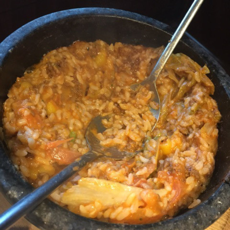 石焼タコライス(ロインズ 沖縄 )