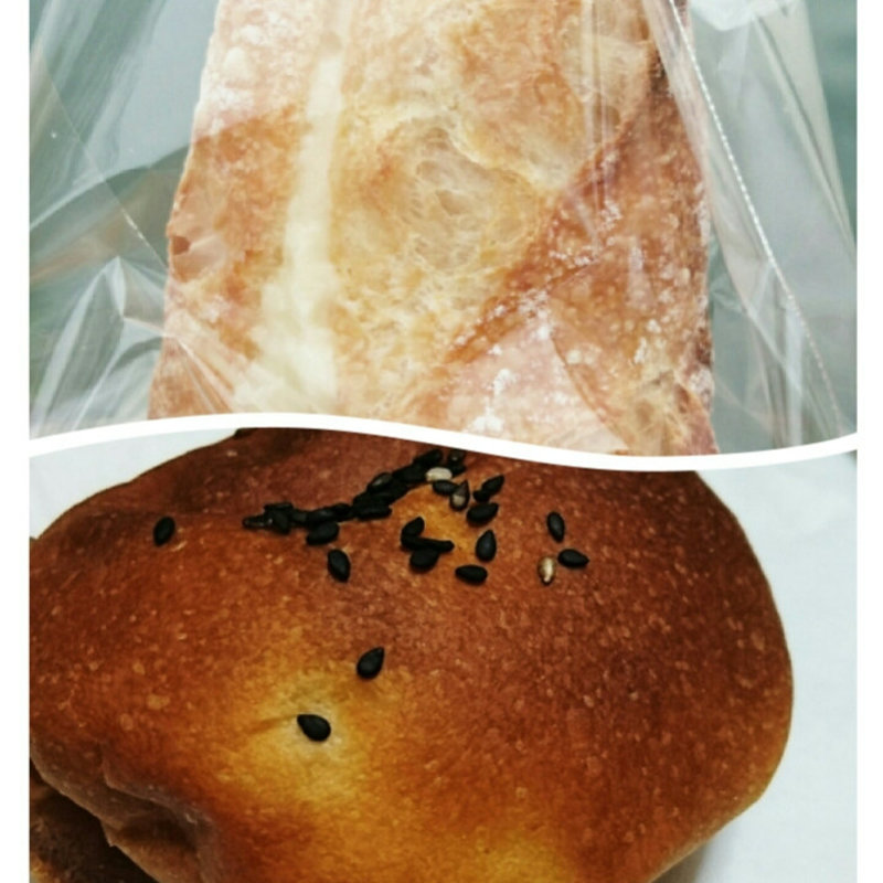 さつまいもクリームパン(ロヂウラベーカリー 西新)