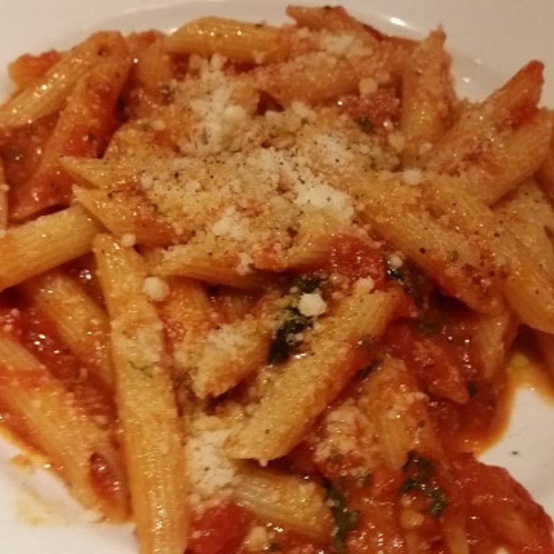 トマトのペンネ(ロステリア・ディ・トシ)