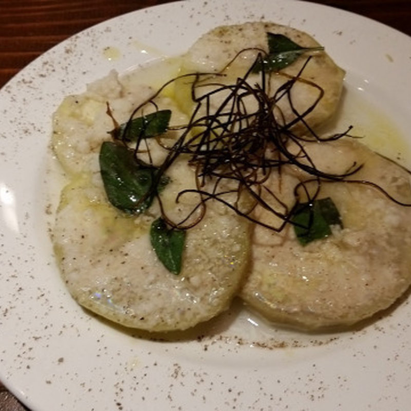 茄子のパルマ風マリネ(ロステリア・ディ・トシ)