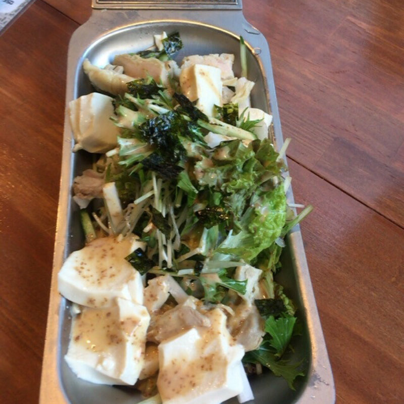 白のサラダ(ロックストック 薬院店)