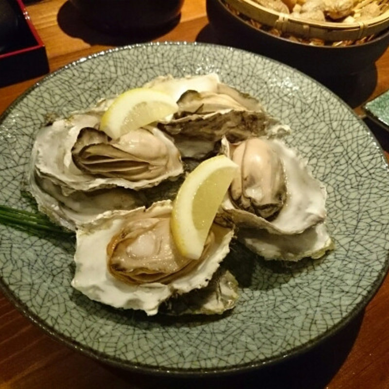 焼き牡蠣(ろばた滋味)